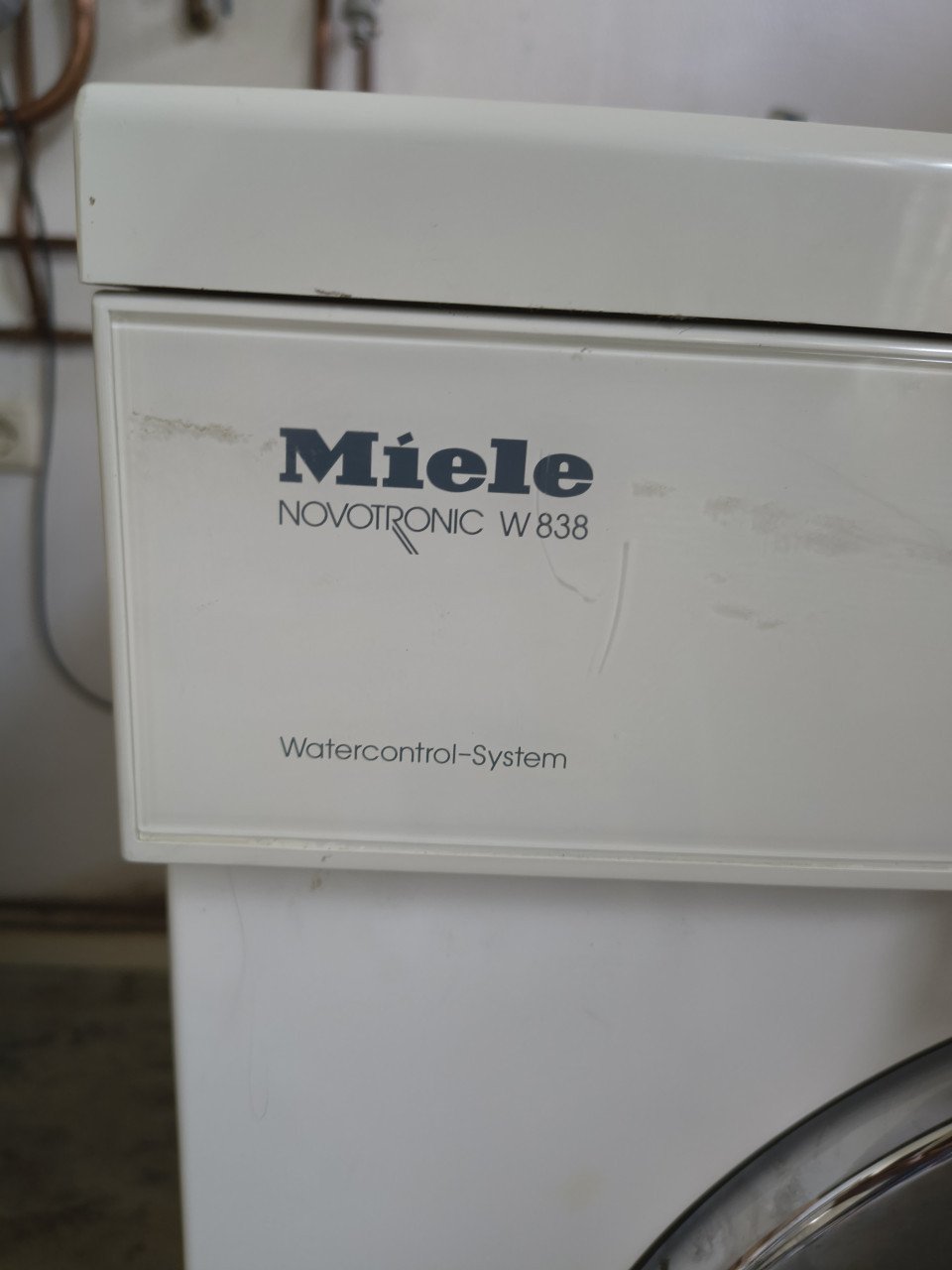 Miele Novotronic W838 wasmachine, voorlader. Opknapper! GRATIS