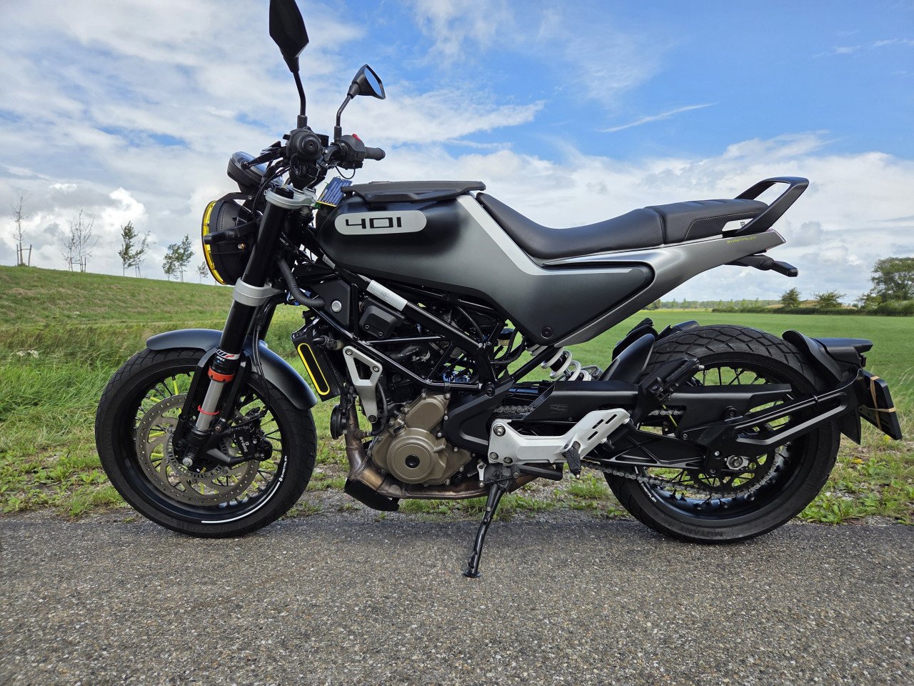 Husqvarna Svartpilen 401 ABS (31Kw dus A2 geschikt) inruil mogelijk!