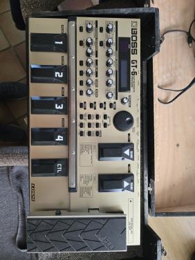 Boss gt 6 effecten pedaal