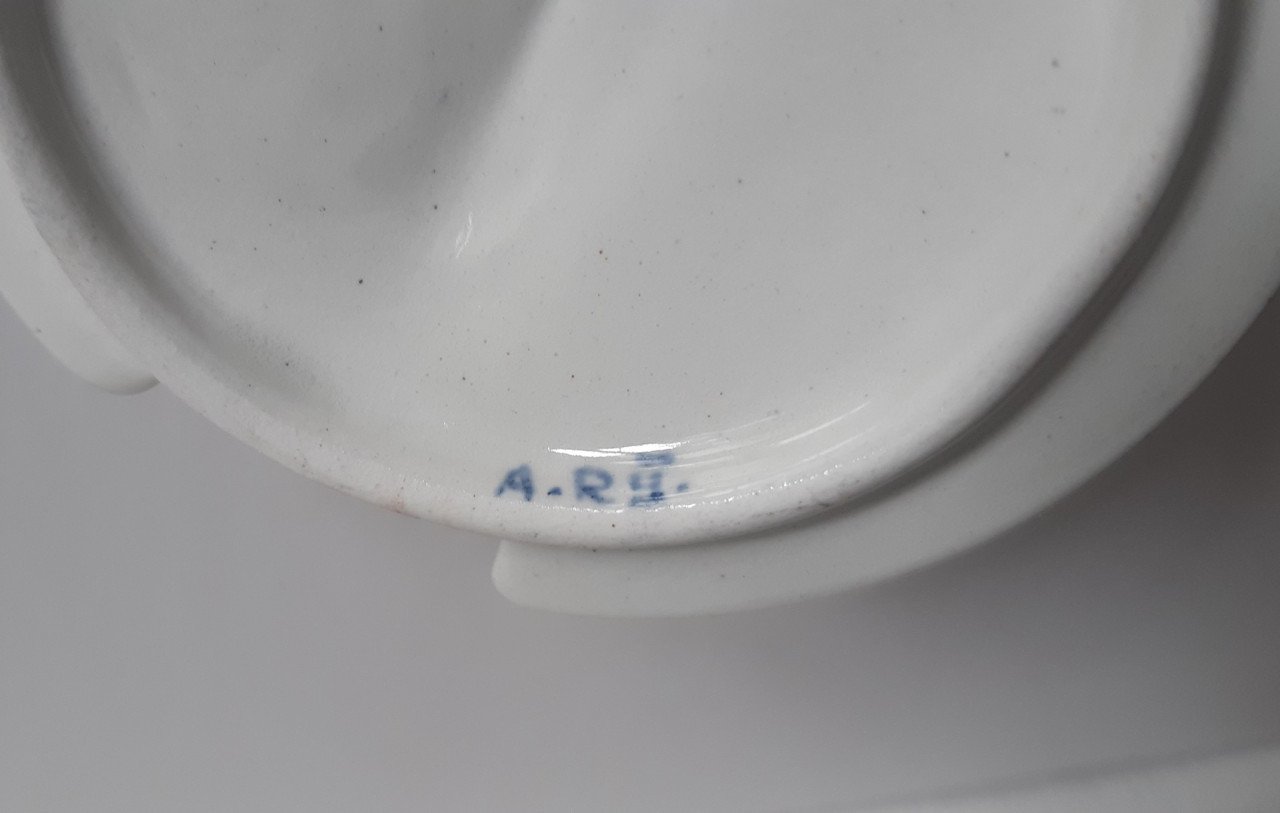Royal Delft de Koninklijke Porceleyne Fles kleine boterpot, handbeschilderd