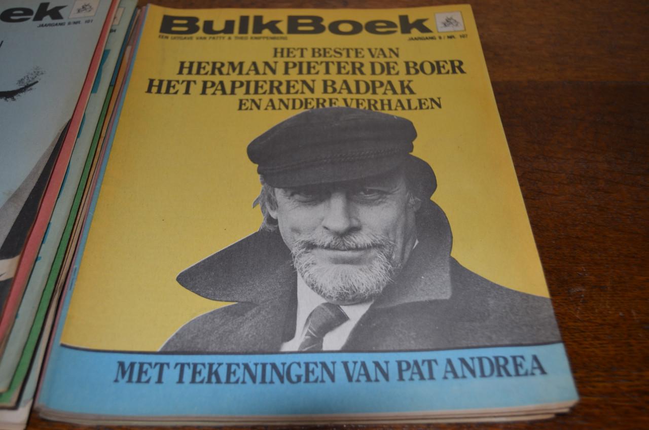 17 Bulkboeken en literatuurkranten w.o 100e BB 1979/'80