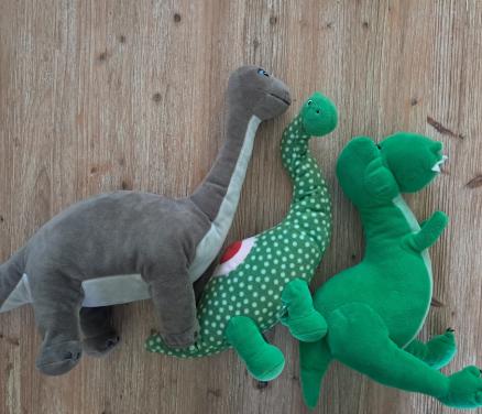 Dino knuffels