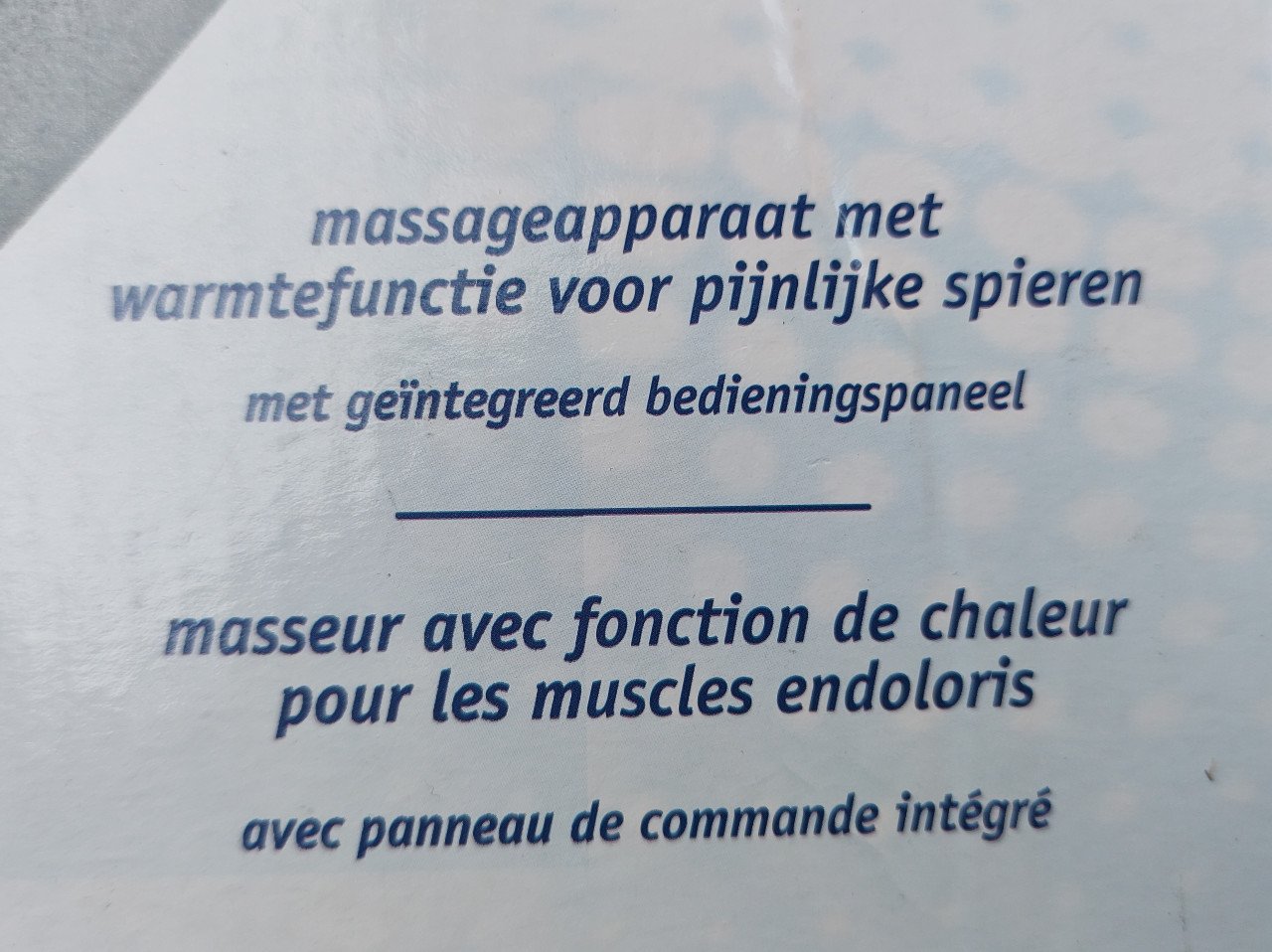 Nek massageapoaraat met infrarood en U SB aansluiting.