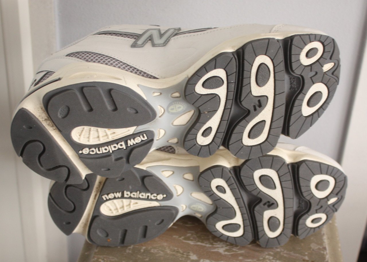 New balance 1000 White-Grey-Beigetan maat 38,5