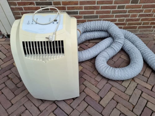 Mobiele airco Zibro P122 met lange afvoerslang