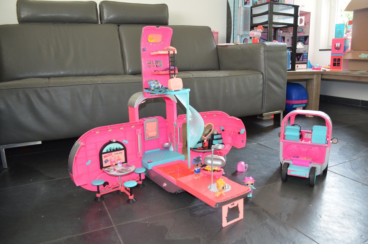 LOL poppenhuis en glampers