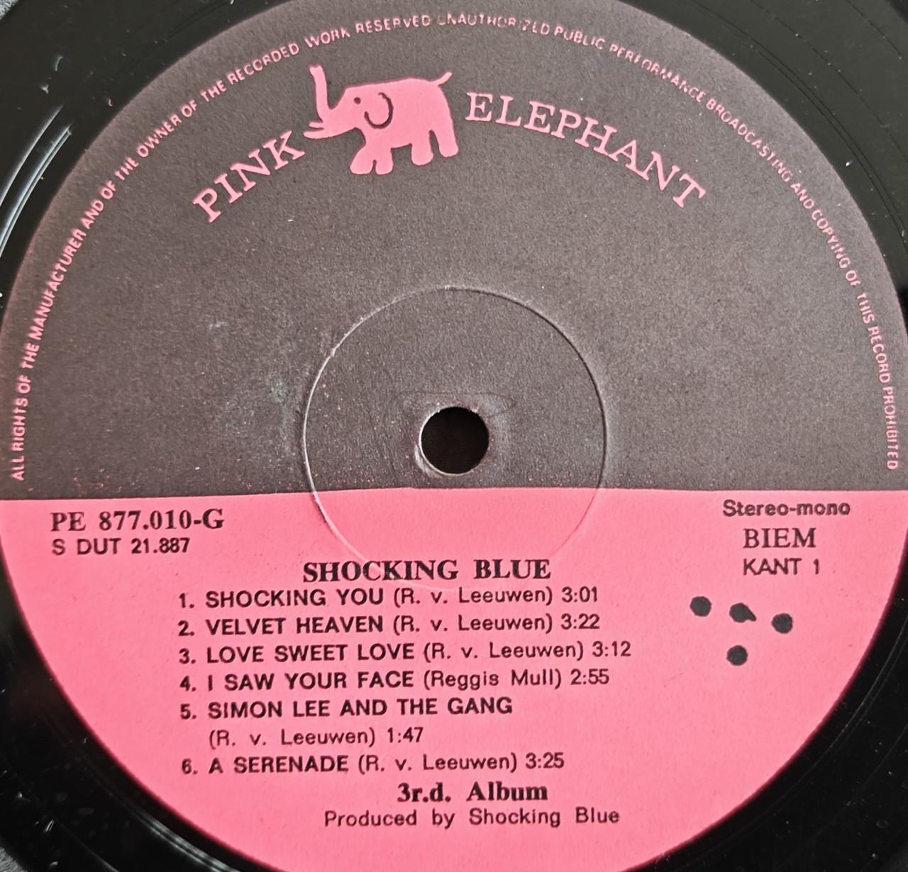 Te Koop LP  Shocking Blue – 3 rd Album