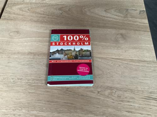 Stedentrip boekje 100% Stockholm