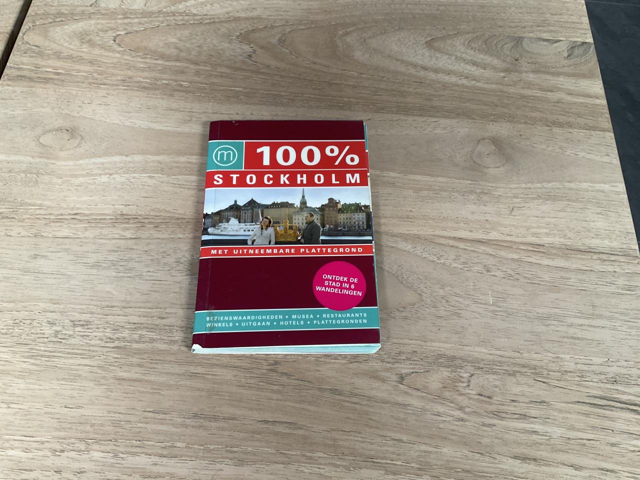 Stedentrip boekje 100% Stockholm