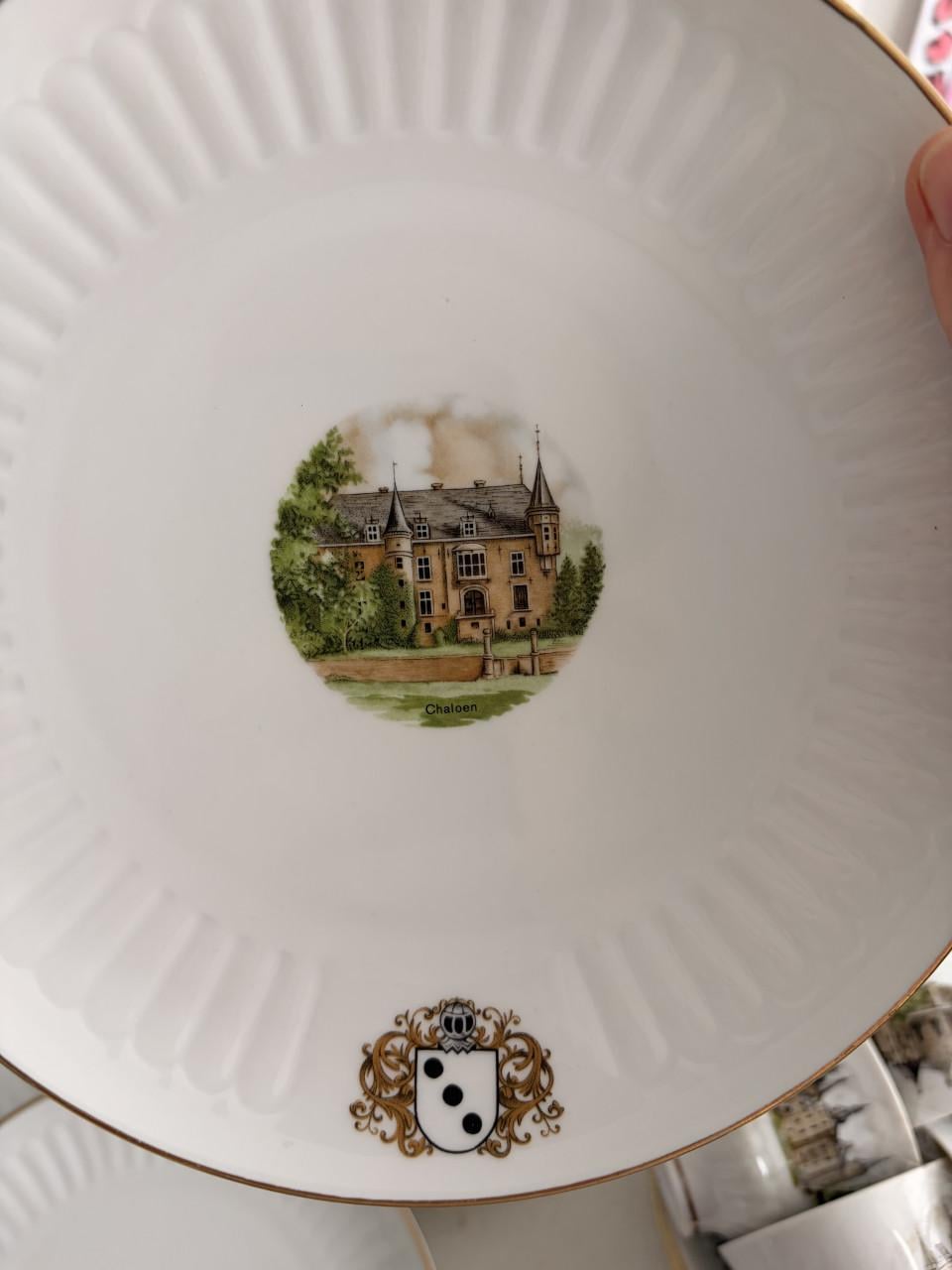 Porselein NL kastelen servies thee en koffie 18-delig compleet