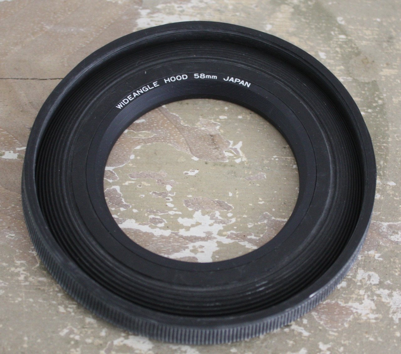Canon wideangle hood 58mm Japan