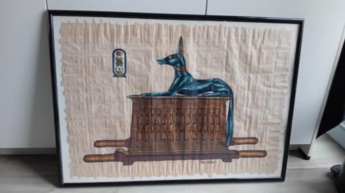 Afbeelding op papyrus