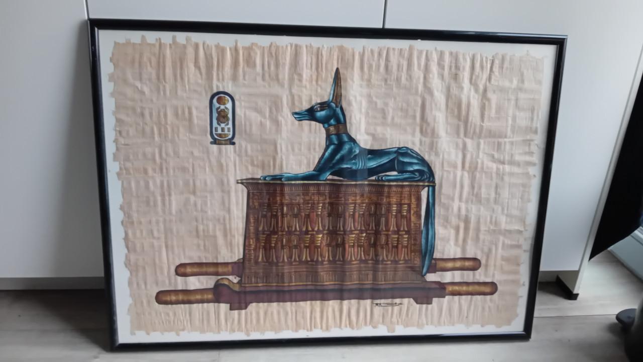 Afbeelding op papyrus