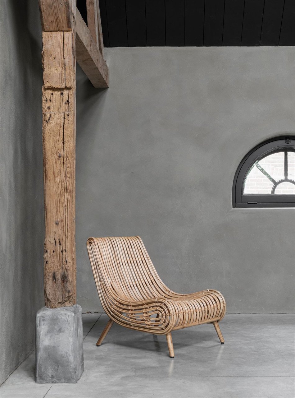 Rotan fauteuil, nu als showmodel afgeprijsd