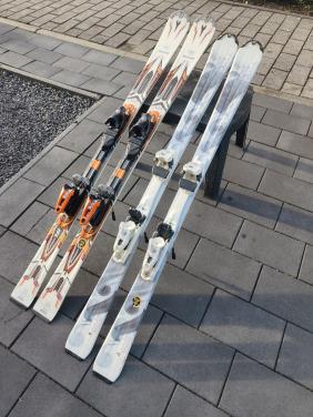 2 paar ski's
