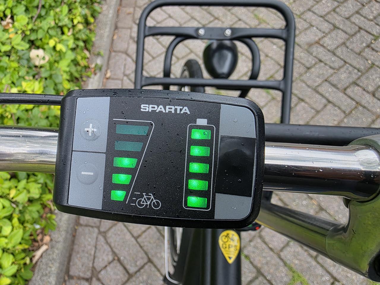Schitterende Sparta elektrische heren fiets
