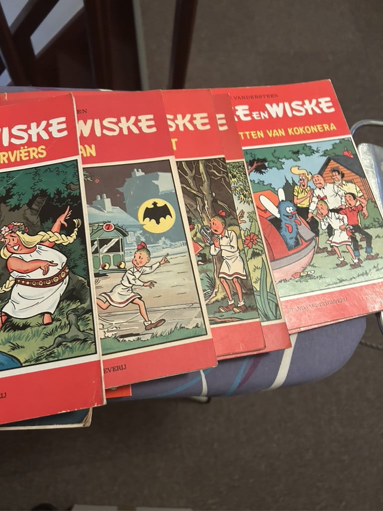 Verzameling stripboeken