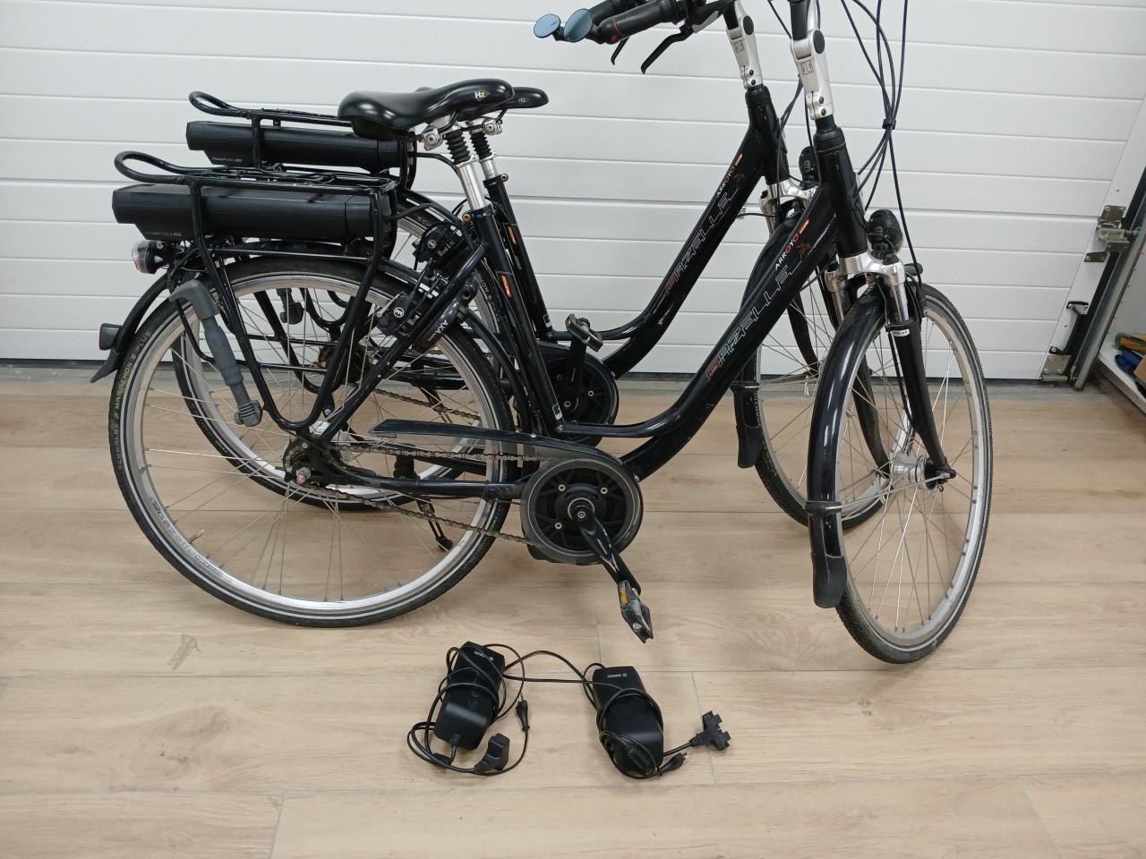 2 electrische gazelle  damesfietsen