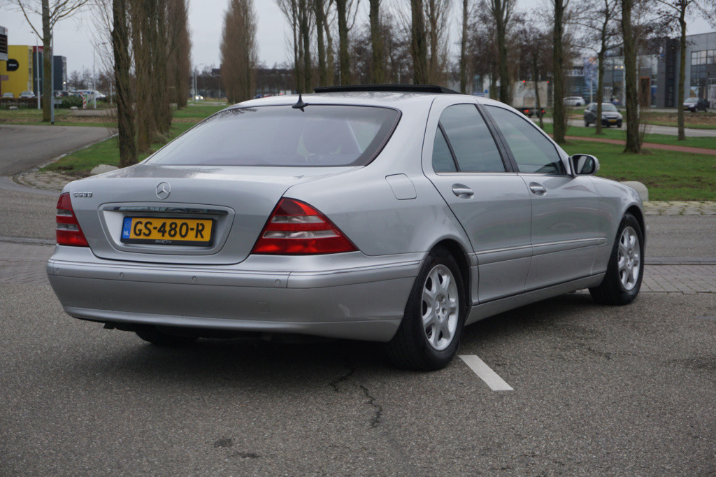 Mercedes-Benz S-klasse 500 l youngtimer l luchtvering l distronic l bi xeno