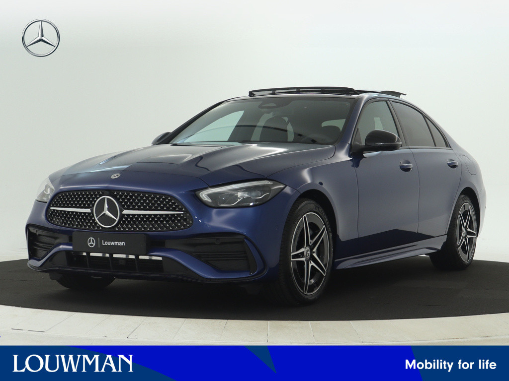 Mercedes-Benz C-Klasse 300 e amg line limited | trekhaak | nightpakket | pa