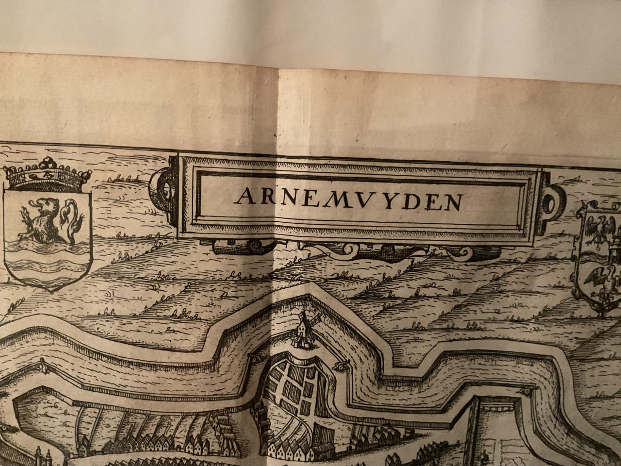 Tekening van Arnemuiden