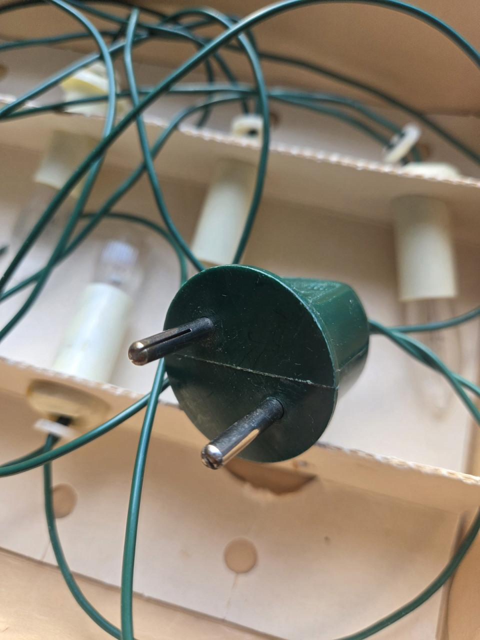 Vintage kerstboomlampjes