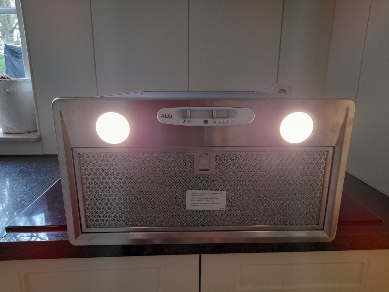 AEG DGB2531M 5000 Extractor - Inbouw Afzuigkap - RVS - Afzuigunit