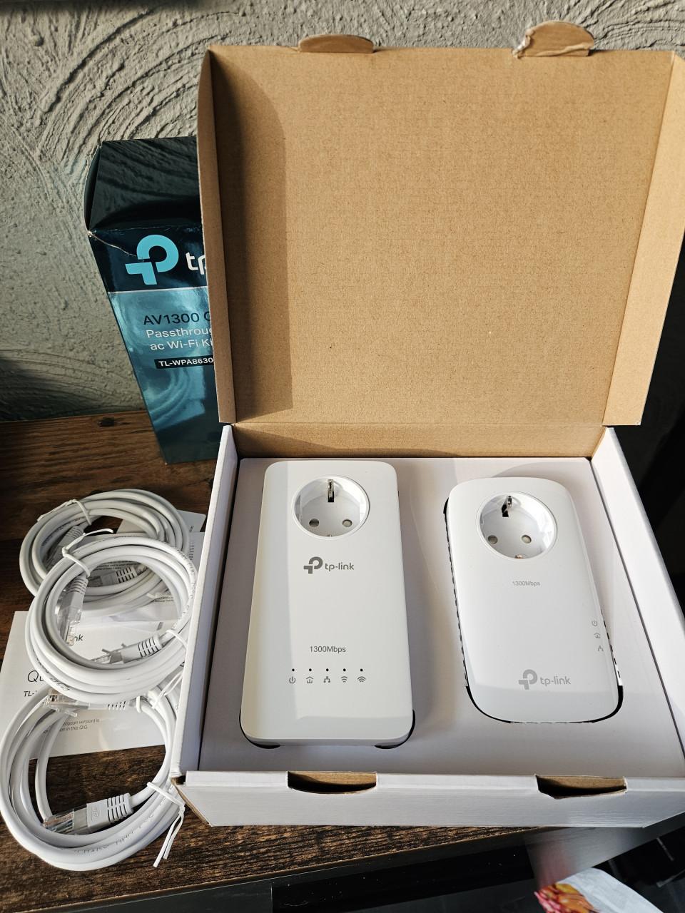 Nieuw TP-Link AV1300 Gigabit wifi Powerline ac Wi-Fi Kit
