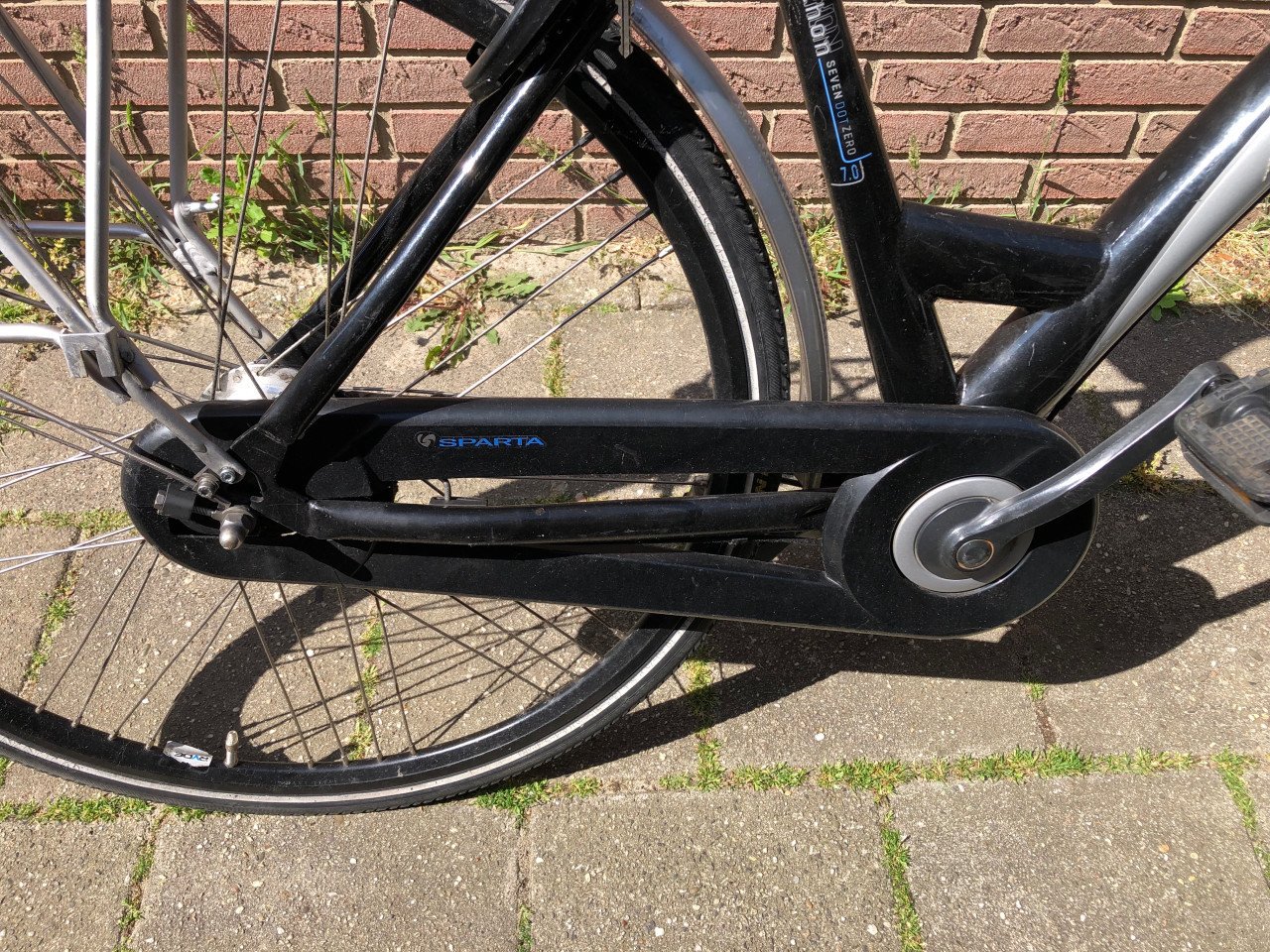 Damesfiets.