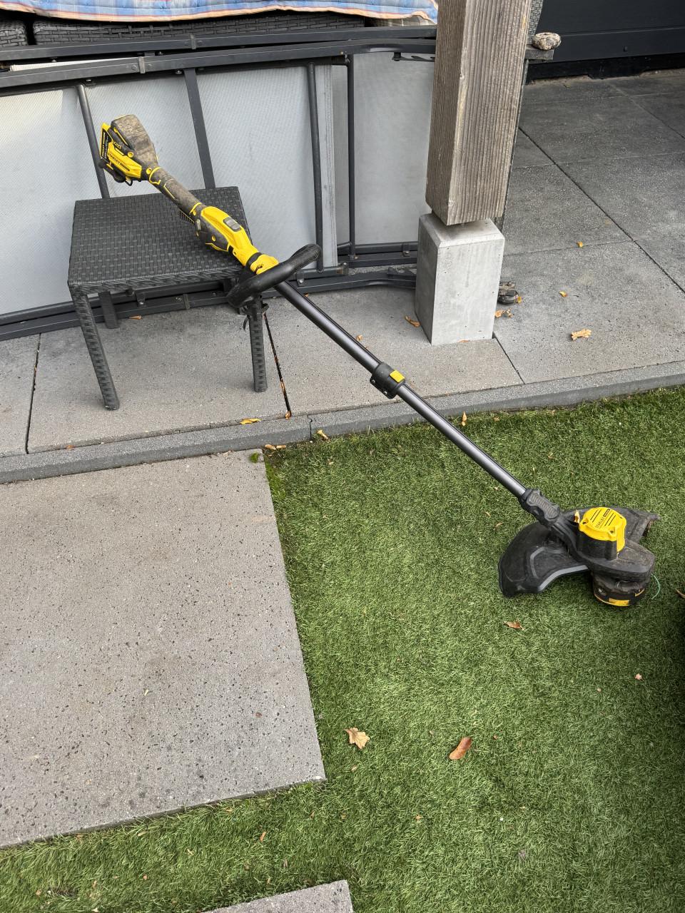 Stanley fatmax grastrimmer zonder accu en oplader