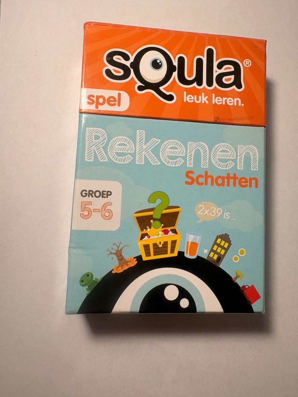 Squla rekenen schatten spel