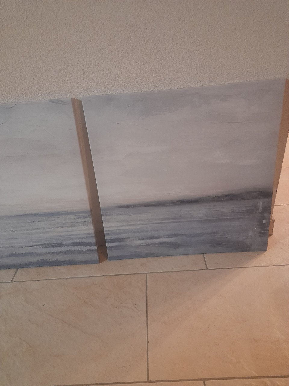 3 canvas schilderijen 56 x 56 (z.g.a.n.)  Per schilderij 56 x 56