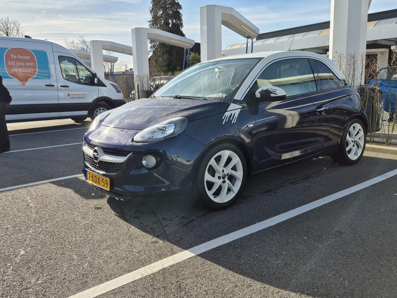 Opel adam 1.2 glam met sterrenhemel