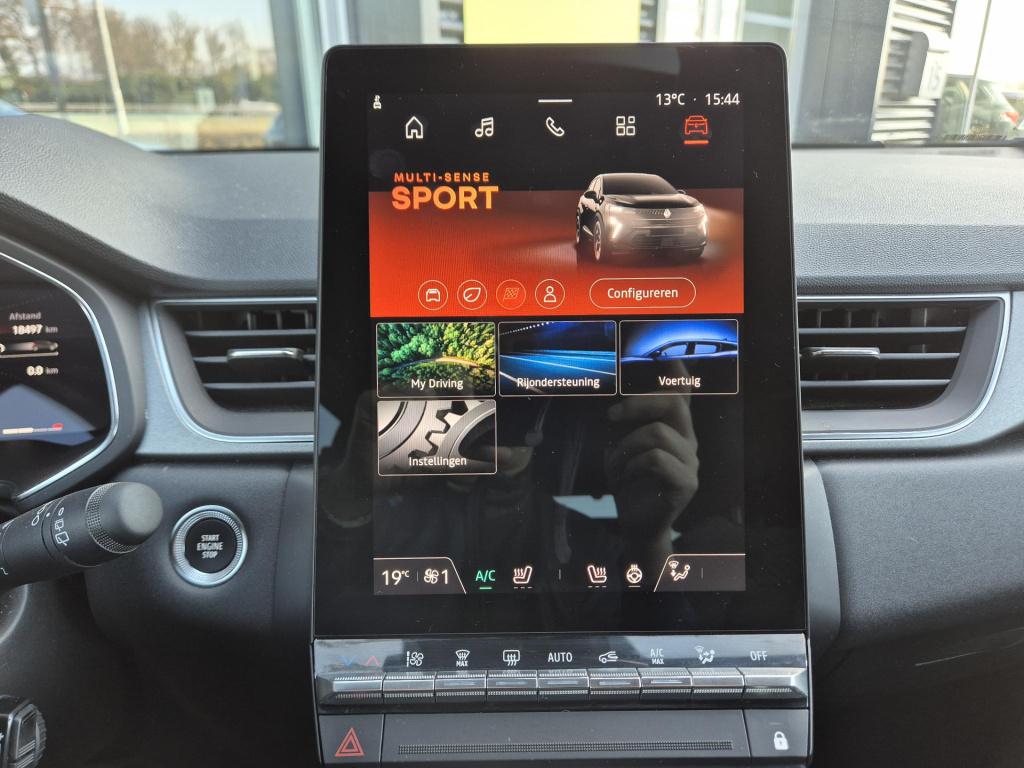 Renault Captur 1.3 mild hybrid edc automaat 160 techno camera, stoel/stuur 