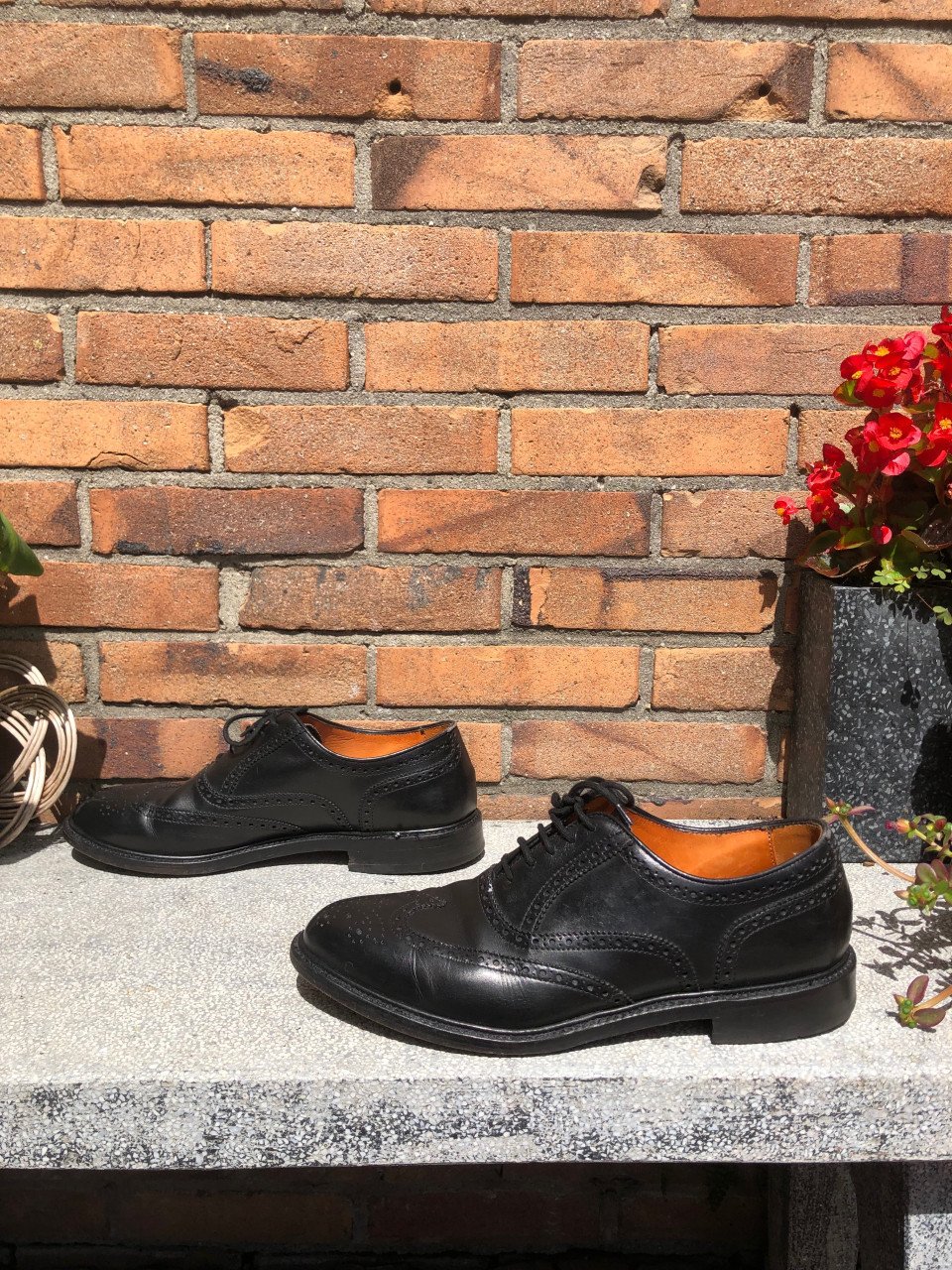 Van Lier schoenen maat 9,5 is 43,5.