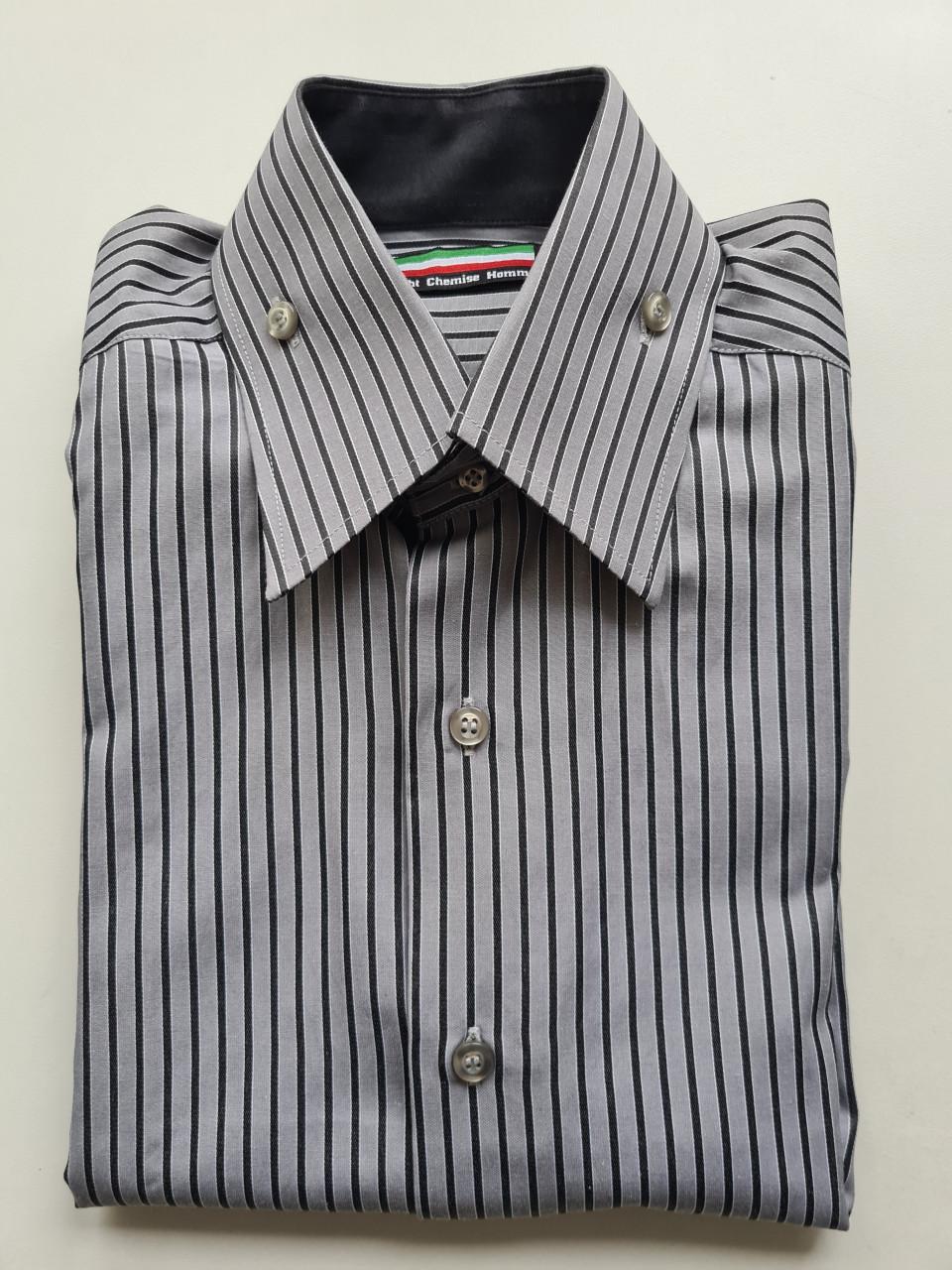 Bright Gemisse Homme heren overhemd in modern fit. Maat M