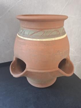 Terracotta aardbeienpot