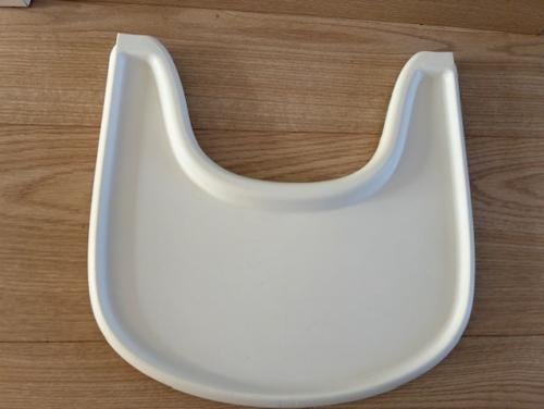 Wit eetblad / tray Stokke voor Tripp Trapp kinderstoel