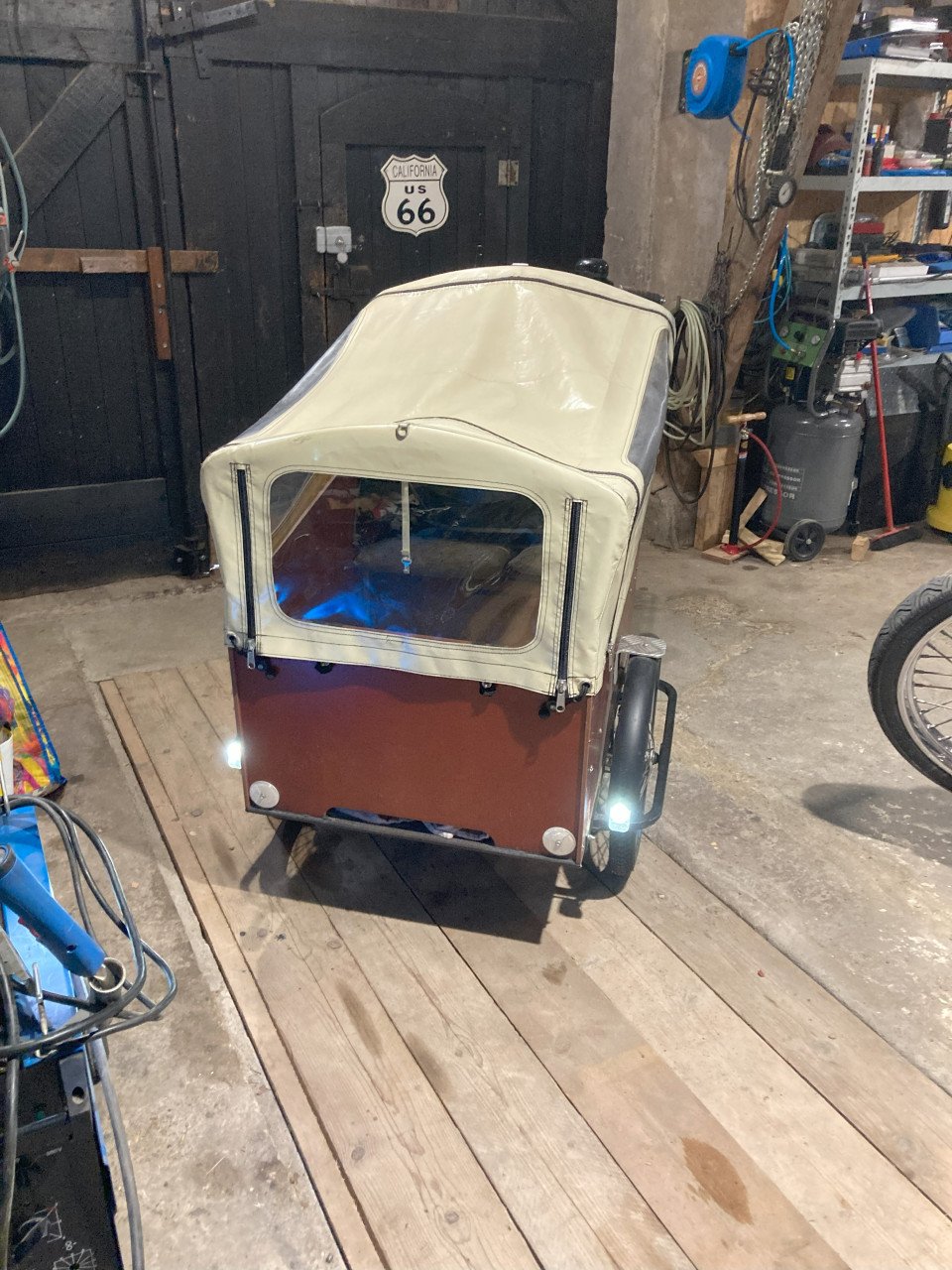 Te koop goede bakfiets met ondersteuning