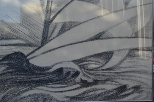 Nol Kroes origineel en uniek werk 1964 gesigneerd (1)