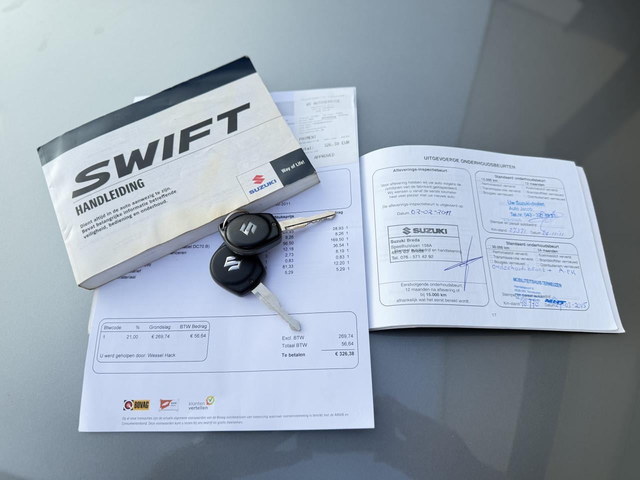 Suzuki Swift 1.2 Comfort EASSS 2011 5Drs Grijs Airco Apk Nap Navi