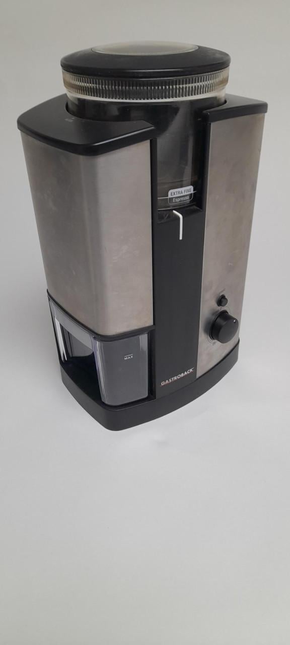 Gastroback Elektrische Koffie Bonen Molen zwart/rvs