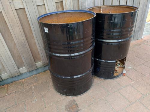 Olievaten met verlichting, leuk voor de feestdagen!