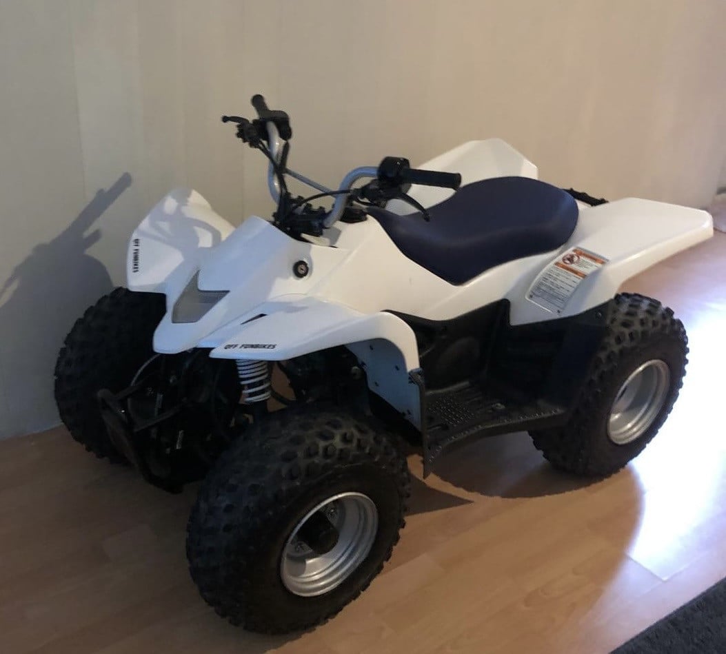 Quad 50 cc Suzuki met koopbon