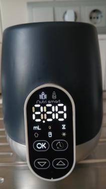Flessenwarmer nutri smart + nieuwe flessenborstel BABY MOOV