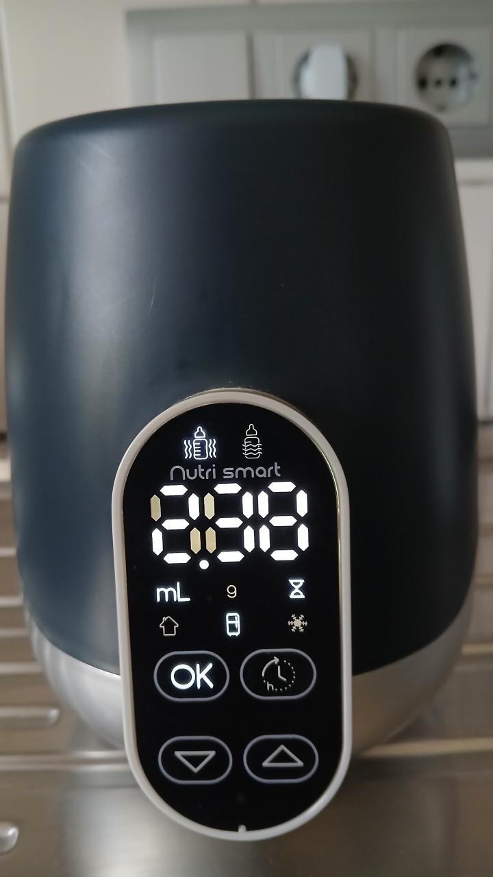 Flessenwarmer nutri smart + nieuwe flessenborstel BABY MOOV