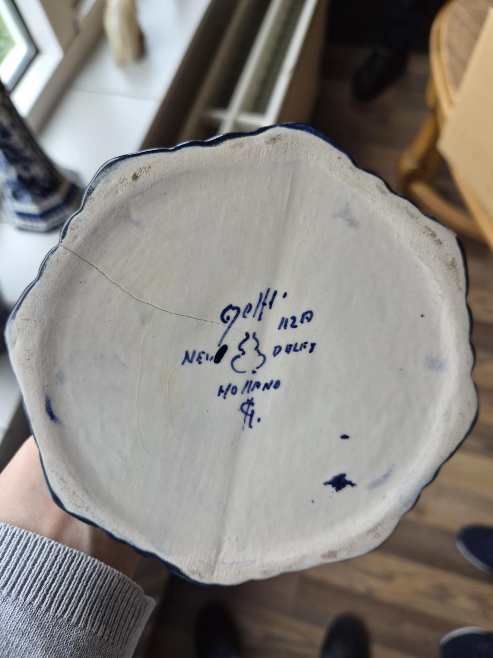 Delfts blauwe vazenset