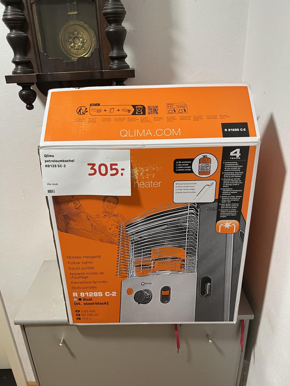 Petroleumkachel Qlima R8128 SC 2