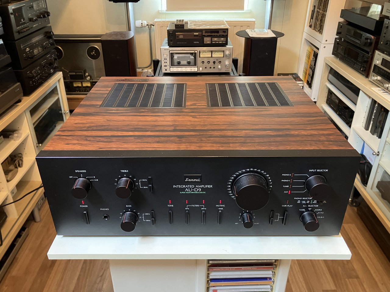 Sansui AU-D9 en SU-T9 vintage topkwaliteit versterker en tuner met garantie