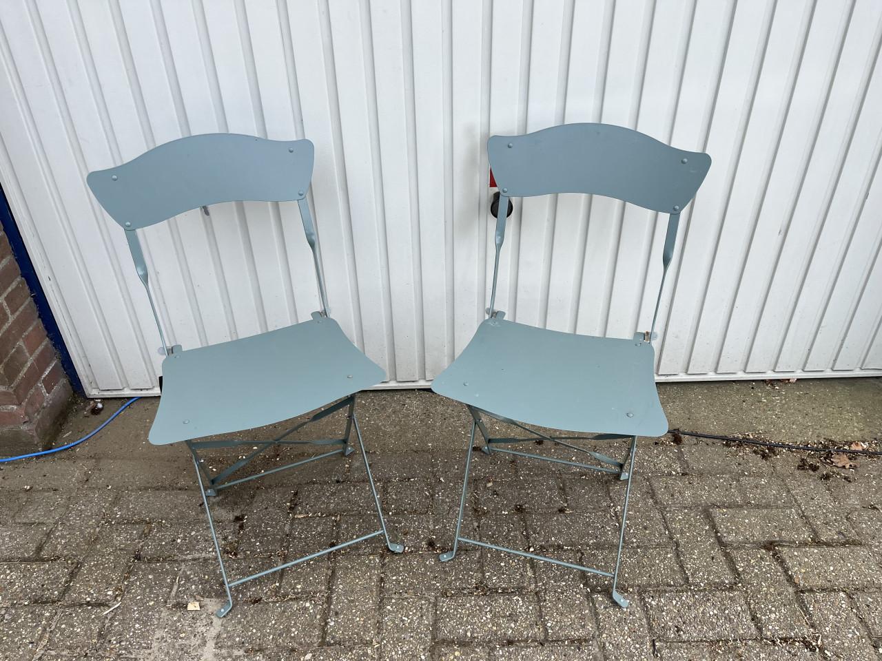 Royal Patio bistrostoeltjes van metaal